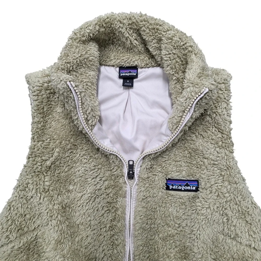 Patagonia‎ Women's Fuzzy Fleece Vest Full Zip Sleeveless Jacket Gorpcore